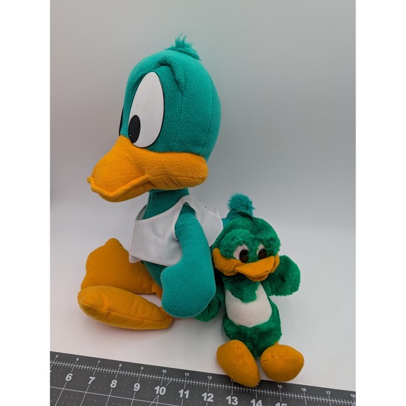 Other - Applause Ace Tiny Toon Plucky Duck Plush 19 Inch Lot Stuffed Animal Toy
